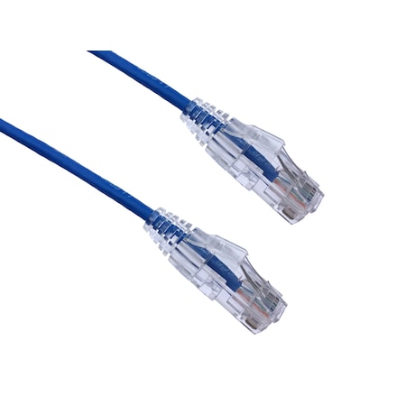 Axiom 7Ft Cat6 Bendnflex Ultra-Thin Snagless Patch Cable 550Mhz (Blue)